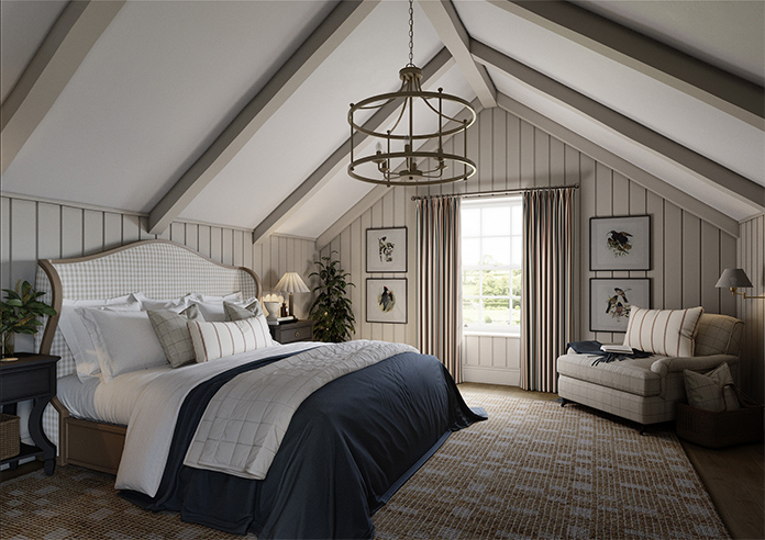 The British Stripe Co. Elizabeth, Teignbridge No.1 - Made to Measure Curtains - Image 7